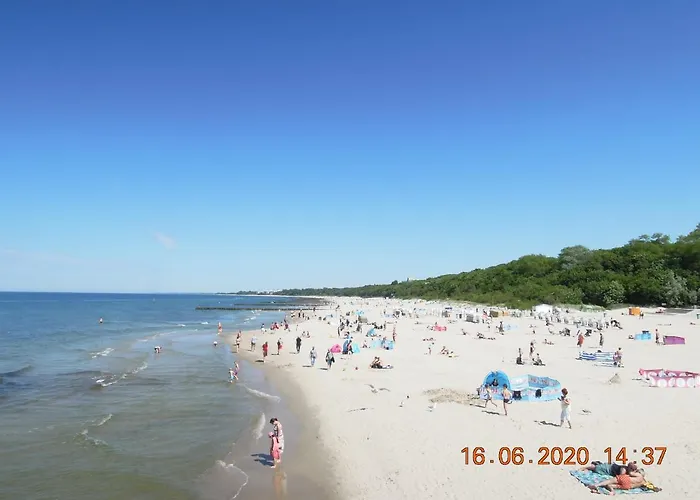 Rodzinny, Sloneczny Apartament W Dzielnicy Uzdrowiskowej, Blisko Plazy Διαμέρισμα